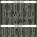 Aangepast zwart olijfwit gesublimeerd voetbaltenue-shirt